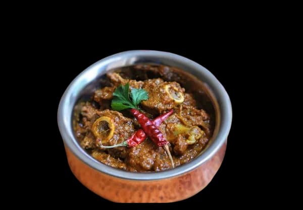Mutton Achari (Mittagskarte)